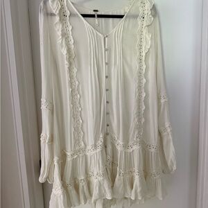 Free People Bohemian Peasant Dress